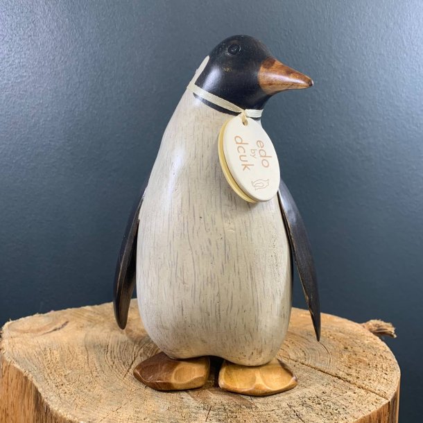 Dcuk - Tr Pingvin 20cm - Kejserpingvin Far - Kigger Til Hjre