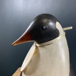 Dcuk - Tr� Pingvin 20cm - Kejserpingvin Far - Kigger Til Venstre