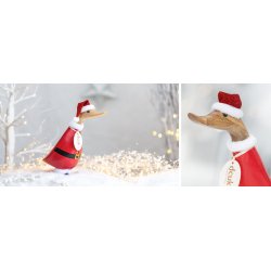 Dcuk - Tr� And 25cm - Jul - Juleand Med Nissehue - Kigger Lige Ud