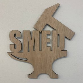 Trskilt - Smed - Ambolt Og Hammer