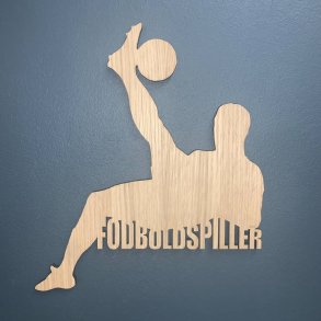 Trskilt - Fodboldspiller