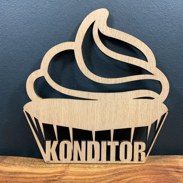 Trskilt - Konditor