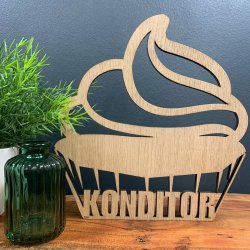 Trskilt - Konditor