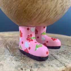 Dcuk - Tr And 15cm - Med Stvler Og Hat - Natur - Med bent Nb