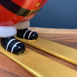 Dcuk - Tr� And 19 cm - Juleand p� guld ski