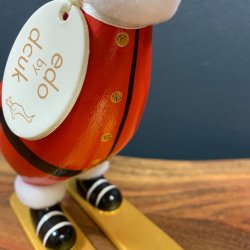 Dcuk - Tr� And 19 cm - Juleand p� guld ski