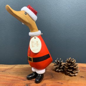 Dcuk - Tr And 25cm - Jul - Juleand Med Nissehue - Kigger Lige Ud