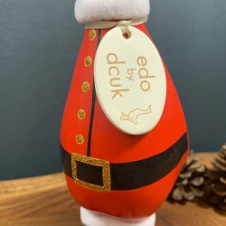 Dcuk - Tr� And 25cm - Jul - Juleand Med Nissehue - Kigger Lige Ud