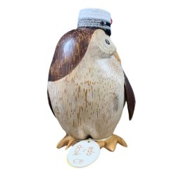 Dcuk - Tr Ugle 14cm - Gr Studenterhue - Kigger Til Hjre