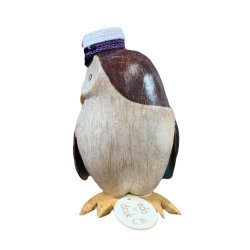 Dcuk - Tr Ugle 14cm - Lilla Studenterhue - Kigger Til Venstre