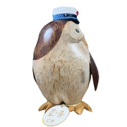 Dcuk - Tr Ugle 14cm - Lysebl Studenterhue - Kigger Til Hjre