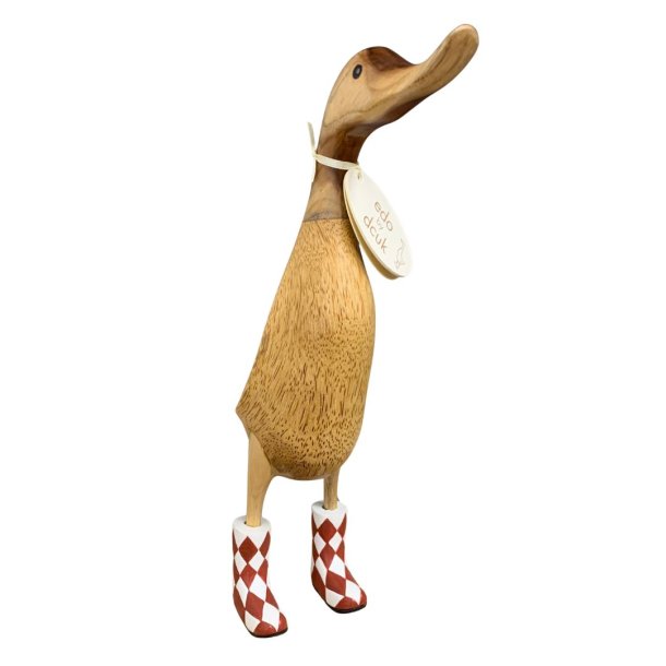 H�ndlavet Dcuk and bambus r�d st�vler 