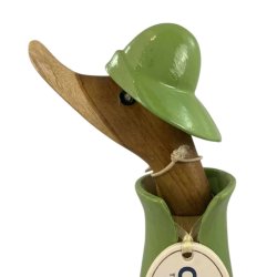 Dcuk - Trand 18 cm - Med Regntj - Grn - Kigger Til Venstre