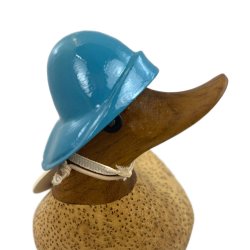 Dcuk Trand 11 cm - Med Gummistvler og Regnhat - Bl - Kigger Til Hjre