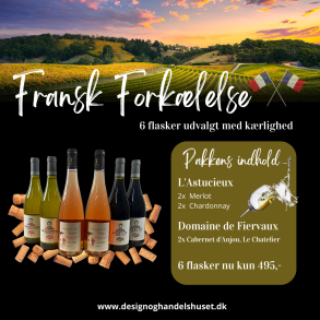 Den Franske Vinpakke - En Gaveid til Vinelskeren