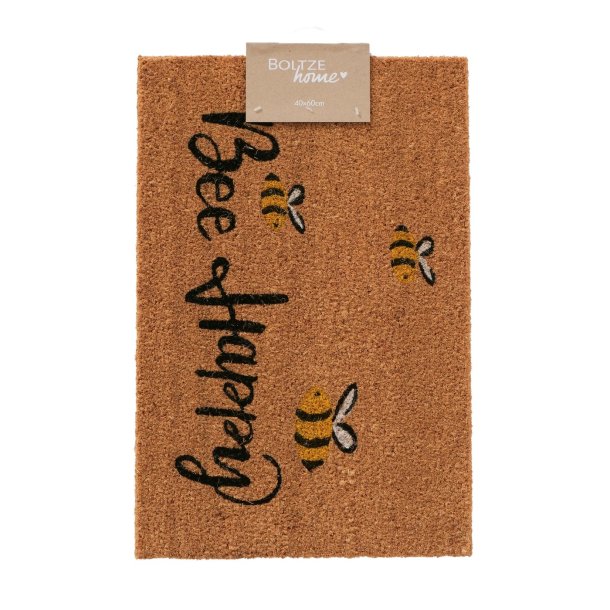 Drmtte 40x60 - Kokos mtte - Be Happy