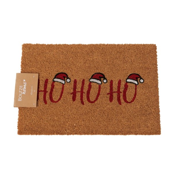 Drmtte 40x60 - Jule kokos drmtte HO HO HO