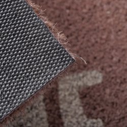 Drmtte 40x60 - Kokos drmtte med blomster