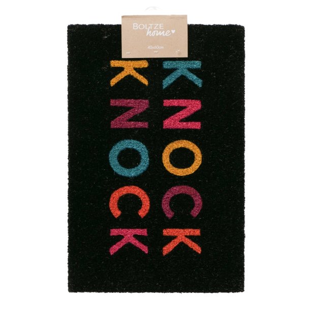 Drmtte 60x40 - kokos mtte - KNOCK KNOCK