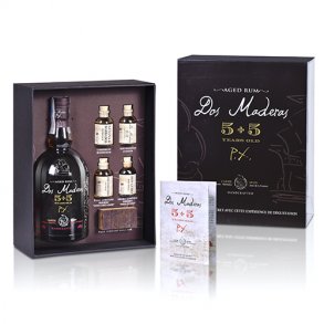 Dos Maderas Caribbean Double Aged Rum 5+5 r +Tasting Kit