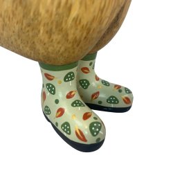 Dcuk Tr And 18 cm - med paddehat - Grn - Kigger Til Hjre