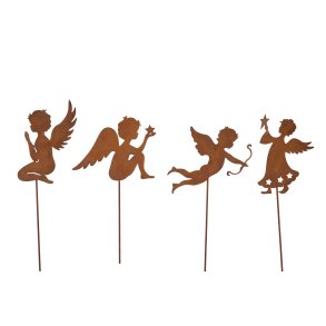 Engle - Metal engle st/4 stk.