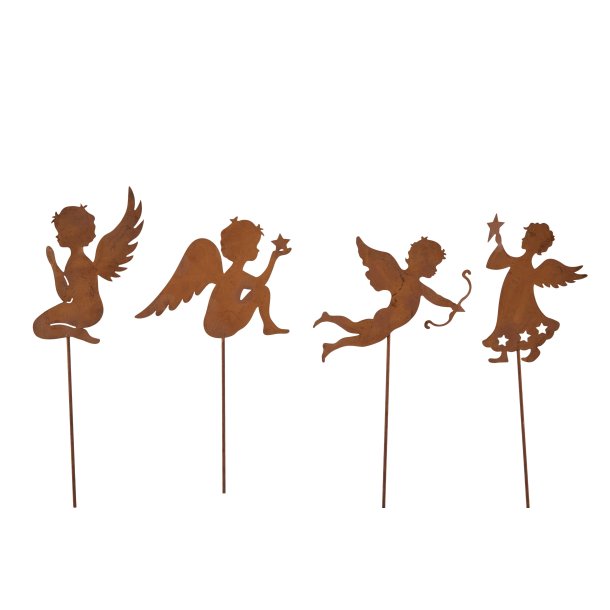 Engle - Metal engle st/4 stk.