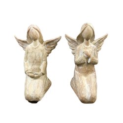 Engle - St med 2 stk. - Krlighed og omsorg