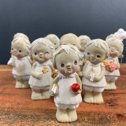 Nsgrnsgrden - Englefigur 8 cm - Visdom