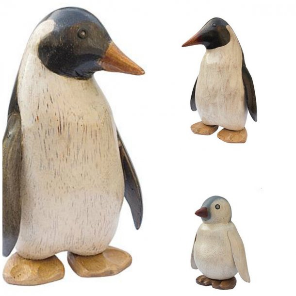 Dcuk - Pingvin Familie  Kejserpingvin - Bejdset