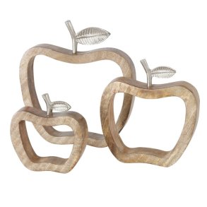 Figur - bler i mangotr - St/3 stk. 