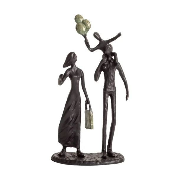 Figur � Familie figur i st�bejern fra Speedtsberg