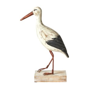 Figur - Stork H19 cm - En personlig gaveid til db og barsel
