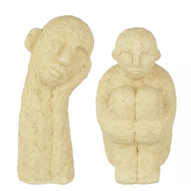 Figur - De "Eftertnksomme" - St/2 stk. 