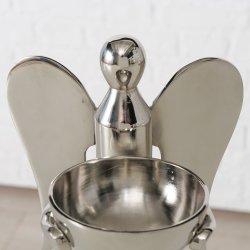 Figur - Engel med skl