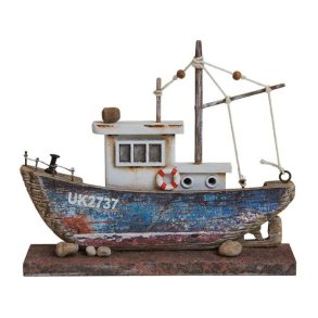 Figur - Fiskerbd i tr