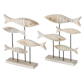 Figur - Fiskestime - St med 2 stk. 