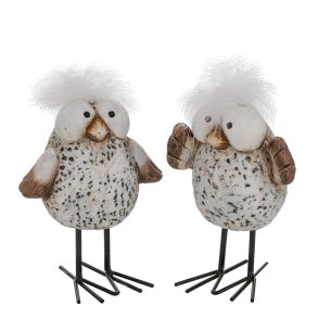 Figur - Sjove fugle - St med 2 stk.