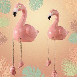 Flamingo � Flamingo figurer � S�t/2 stk.