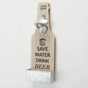 Flaskebner - Save Water, drink beer