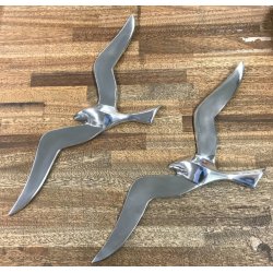 Fugle - Vgdekoration - Aluminium