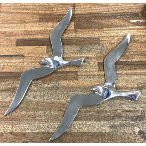 Fugle - Vgdekoration - Aluminium
