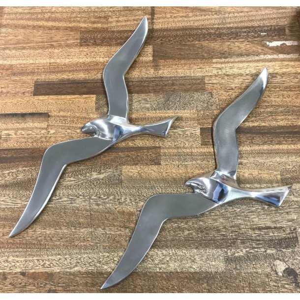 Fugle - Vgdekoration - Aluminium