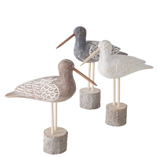 Fuglefigurer - St med 3 stk. 