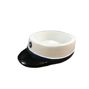 Fyrfadsstage student - Mrke bl studenterhue