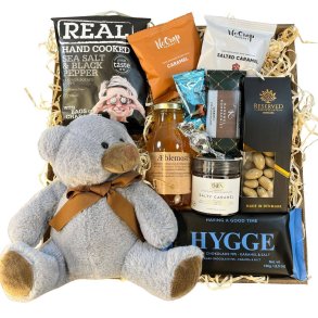 Gavekurv - Baby Shower og barselsgave - Dreng