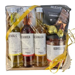Gavekurv - Balsamico og krydderier