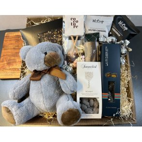 Gavekurv - Baby Shower og barselsgave - Dreng