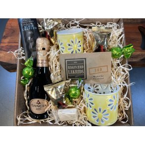 Gavekurv - Bobler og hygge 🍾✨