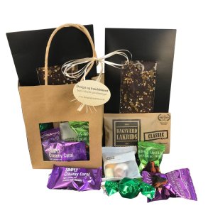 Gavekurv - Gavepose med l�kkerier | 115 kr.